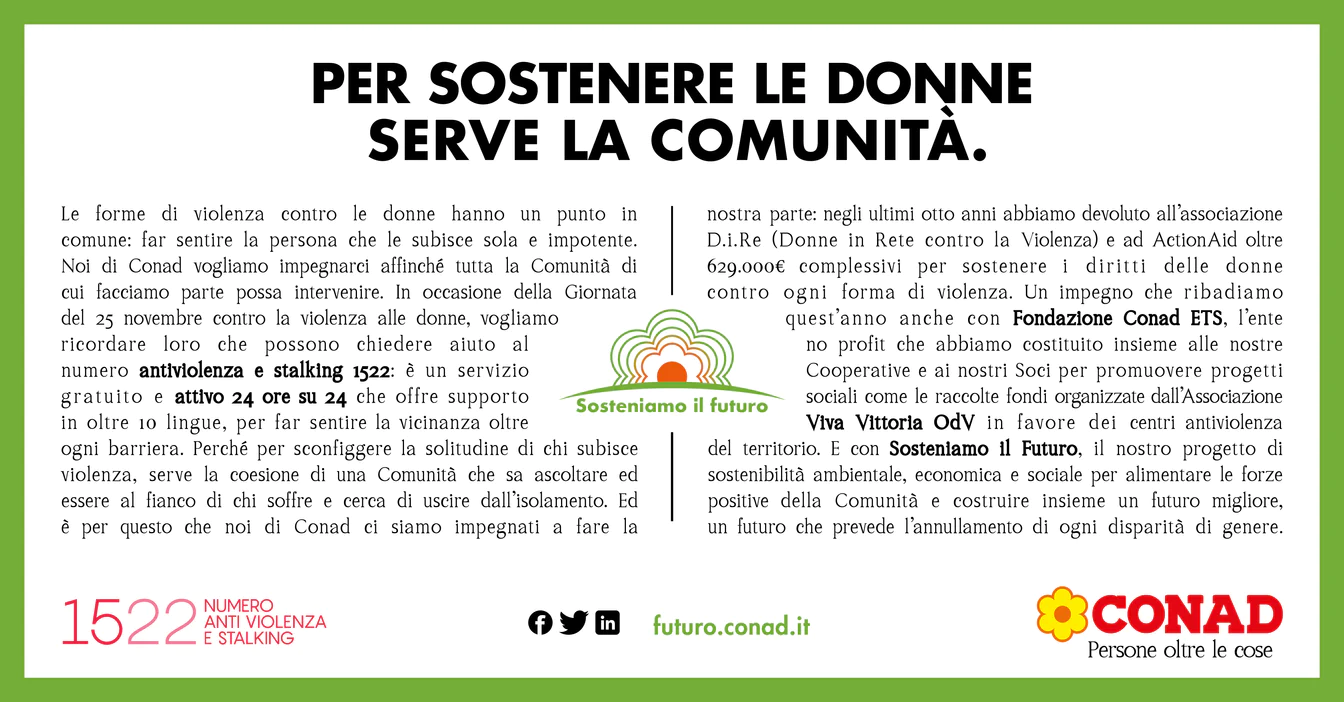 Per sostenere le donne serve la Comunità