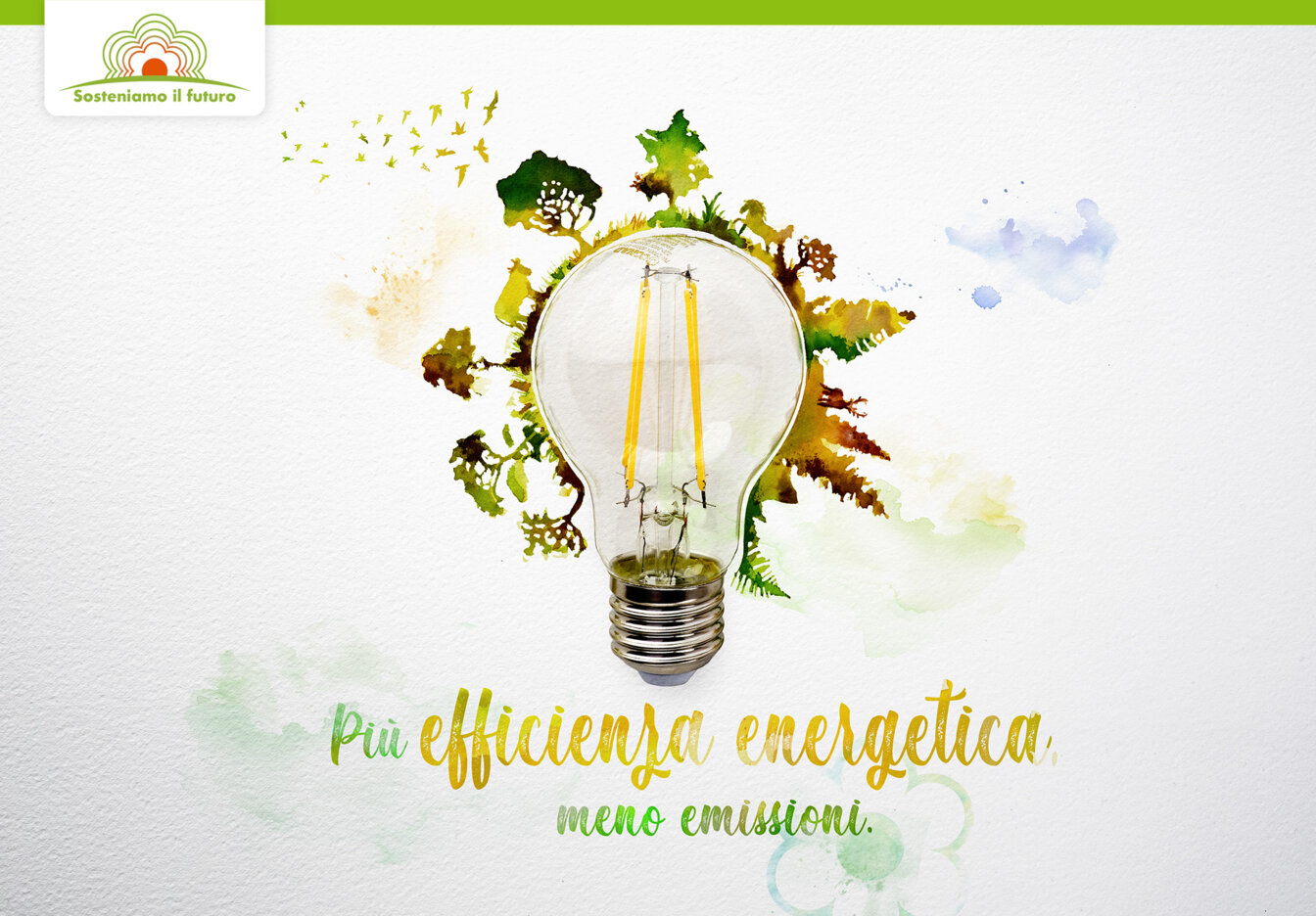 Copertina febbraio: più efficienza energetica, meno emissioni
